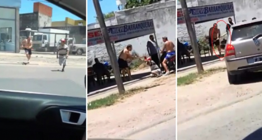 Intent&oacute; robar un cami&oacute;n, el due&ntilde;o lo sigui&oacute; y en compa&ntilde;&iacute;a de vecinos le propin&oacute; una feroz golpiza
