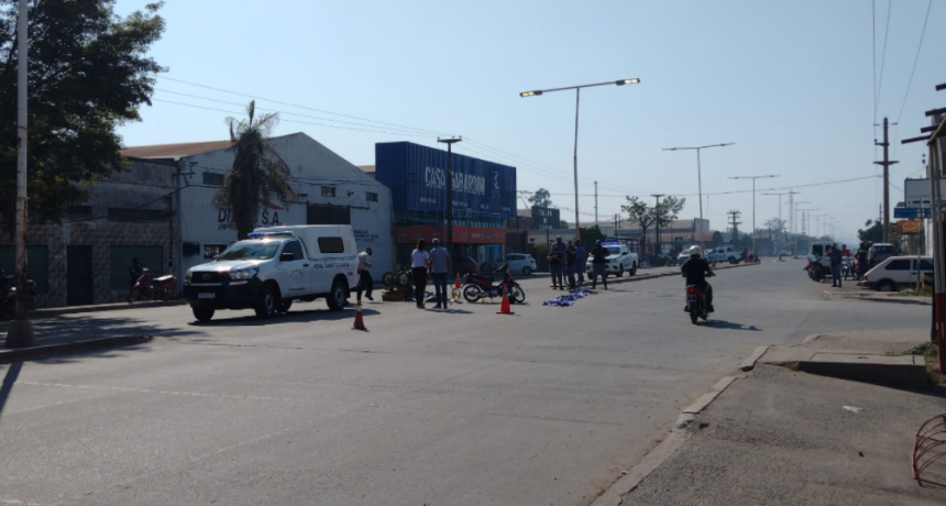 Muri&oacute; una mujer de 64 a&ntilde;os en Av. Alvear tras el choque de dos motos esta ma&ntilde;ana