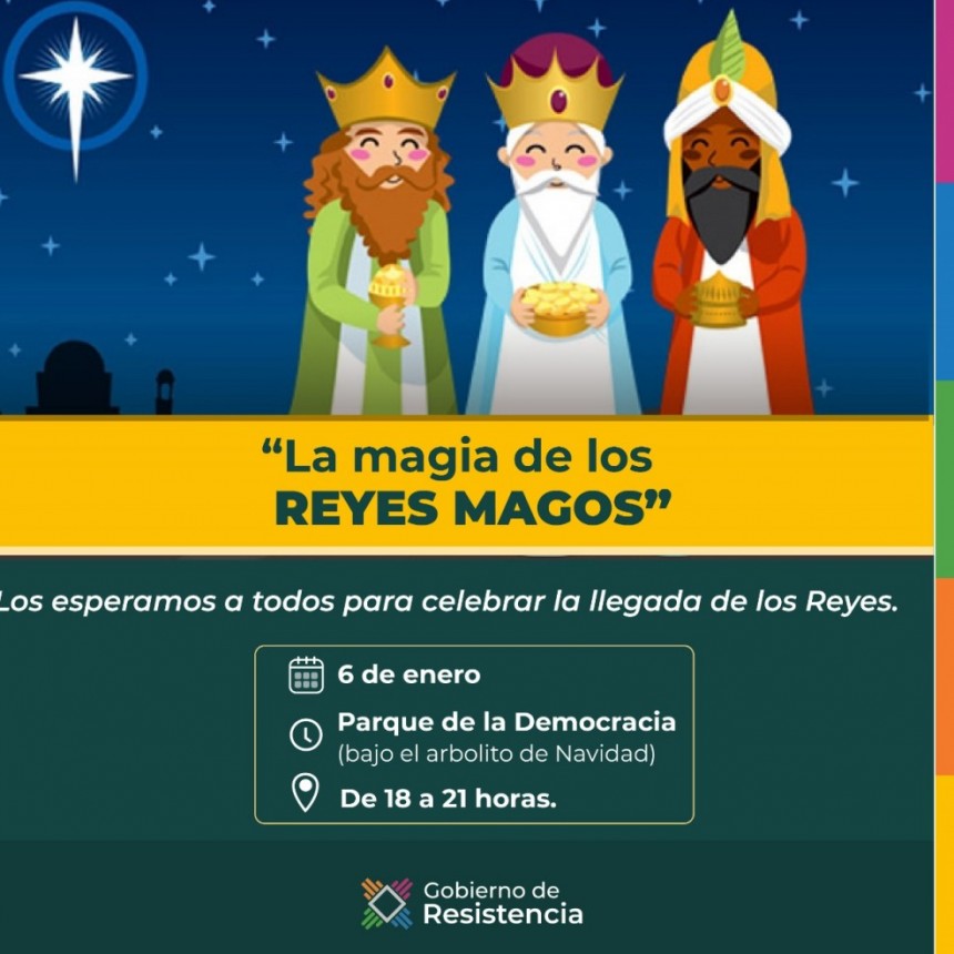 El municipio junto a Hoteleros y Gastron&oacute;micos invitan a vivir la magia de los Reyes Magos en el Parque de la Democracia