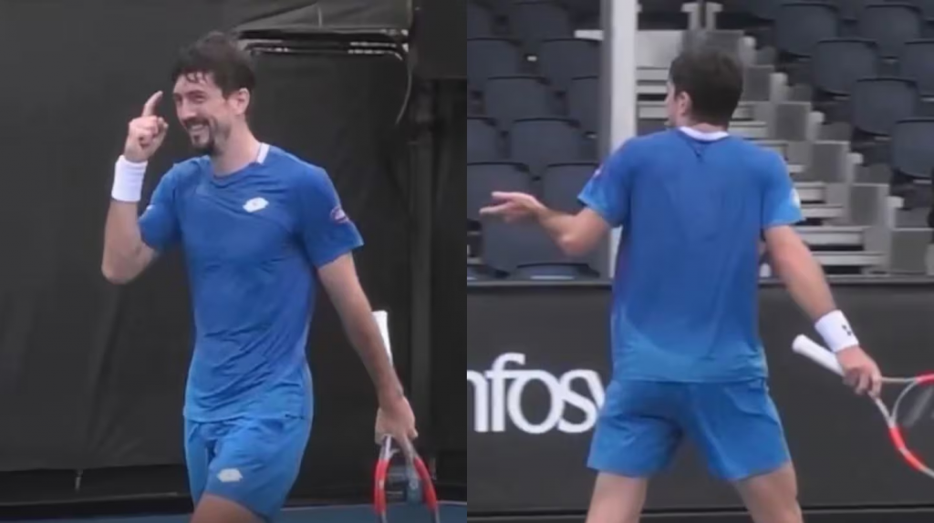 Papel&oacute;n viral en el Abierto de Australia: un tenista celebr&oacute; el triunfo antes de tiempo y termin&oacute; eliminado