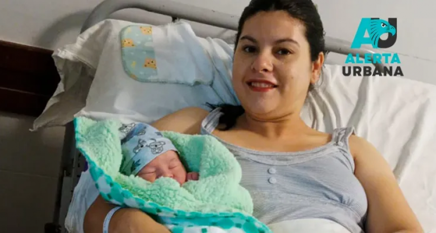 Isaac, el primer beb&eacute; de 2026 en el Hospital Perrando Naci&oacute; a las 00.52.