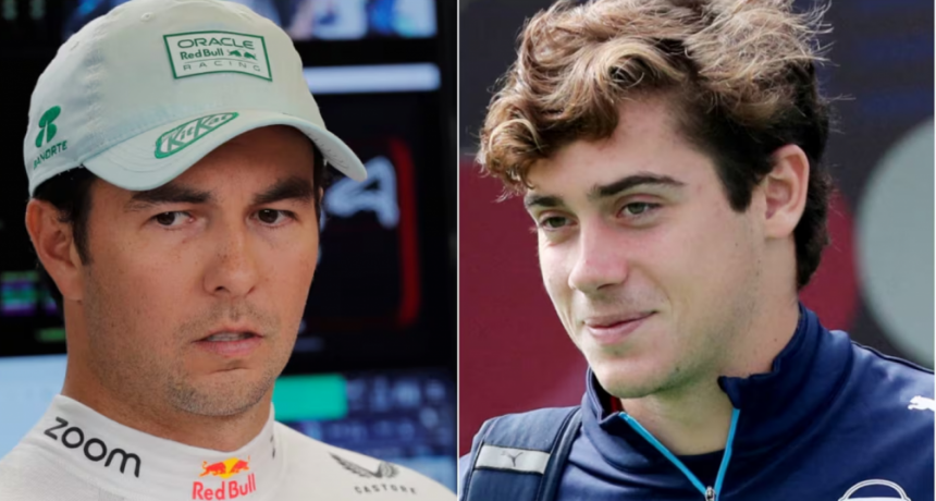 El elogio de Checo P&eacute;rez a Colapinto antes de empezar la nueva temporada de la F&oacute;rmula 1: &ldquo;Es un pilotazo&rdquo;