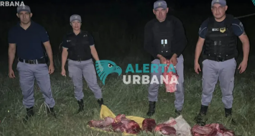 Abigeato en Colonias Unidas: secuestran motos y carne tras fuga de sospechosos
