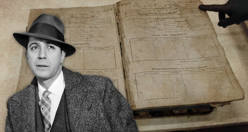 Carlos Gardel y la pol&eacute;mica eterna: hallaron un acta que acredita su nacimiento en Uruguay