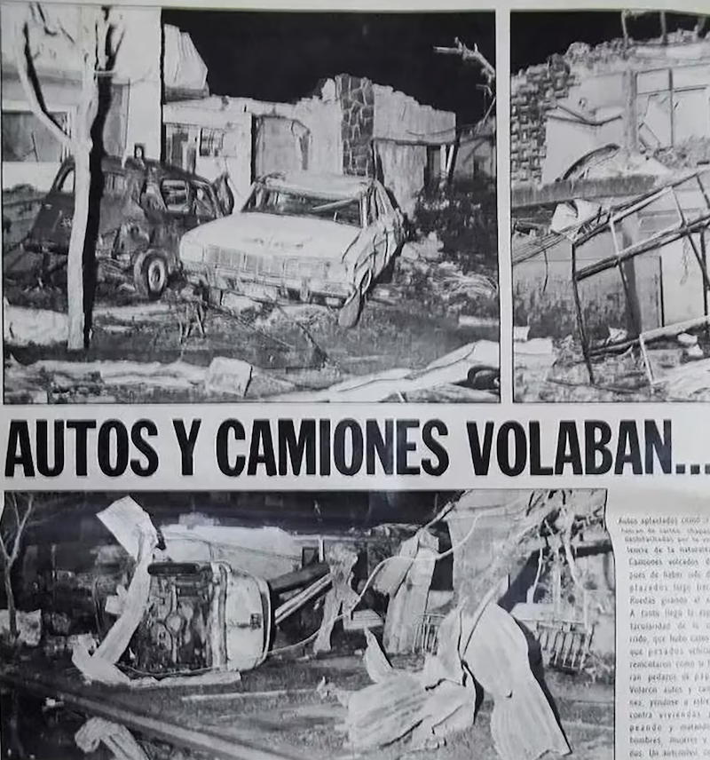 El d&iacute;a que un tornado destruy&oacute; un barrio entero de Santa Fe en dos minutos