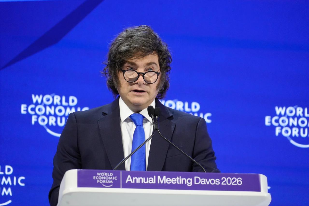 Javier Milei en Davos: El Presidente defendi&oacute; la "virtud moral" del capitalismo 