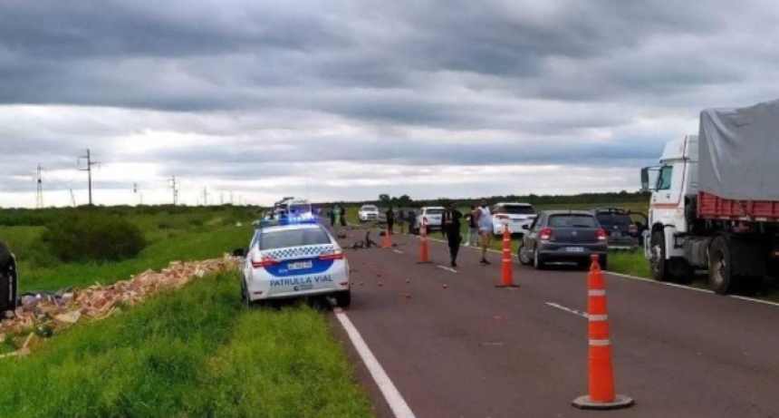 Muri&oacute; un hombre de 39 a&ntilde;os tras un fuerte choque cerca de Hermoso Campo