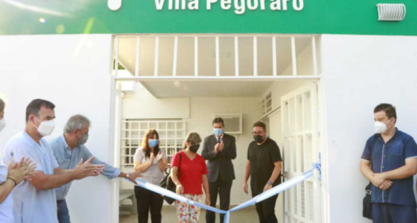 Jorge Capitanich inaugur&oacute; las obras de ampliaci&oacute;n y refacci&oacute;n del Centro de Salud de Villa Pegoraro