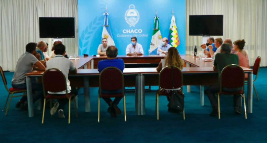 Jorge Capitanich se reuni&oacute; con representantes de gremios judiciales de cara a la apertura de la mesa salarial
