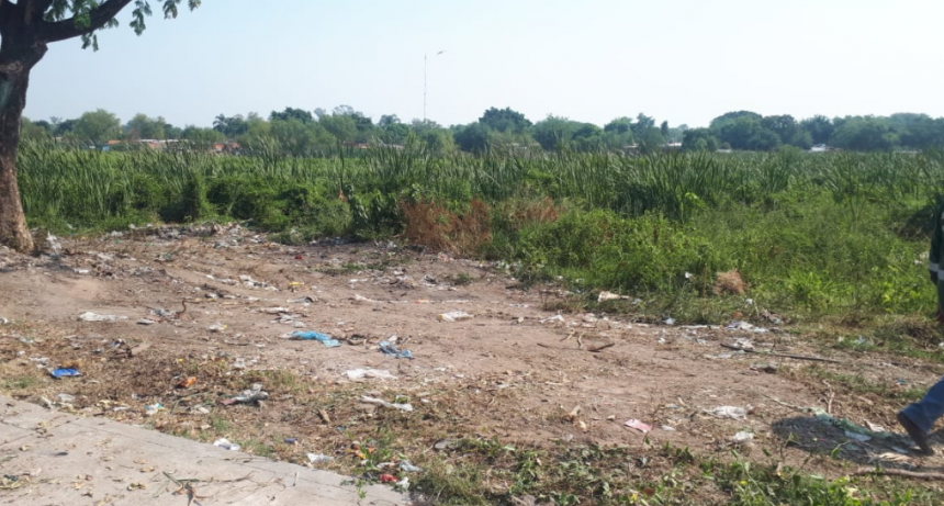 Erradican un minibasural en el barrio Loter&iacute;a Chaque&ntilde;a y recuerdan cuidar los espacios p&uacute;blicos