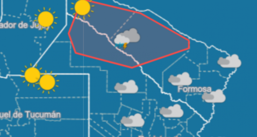 Localidades chaque&ntilde;as en alerta por tormentas fuertes