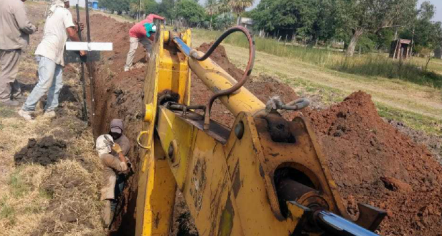 Iniciaron las obras de provisi&oacute;n de agua potable para Samuh&uacute;