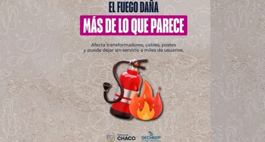 SECHEEP reitera recomendaciones para prevenir incendios y proteger la red el&eacute;ctrica