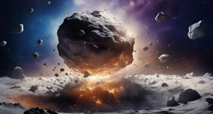 Un asteroide podr&iacute;a chocar con la Luna y generar una explosi&oacute;n visible desde la Tierra