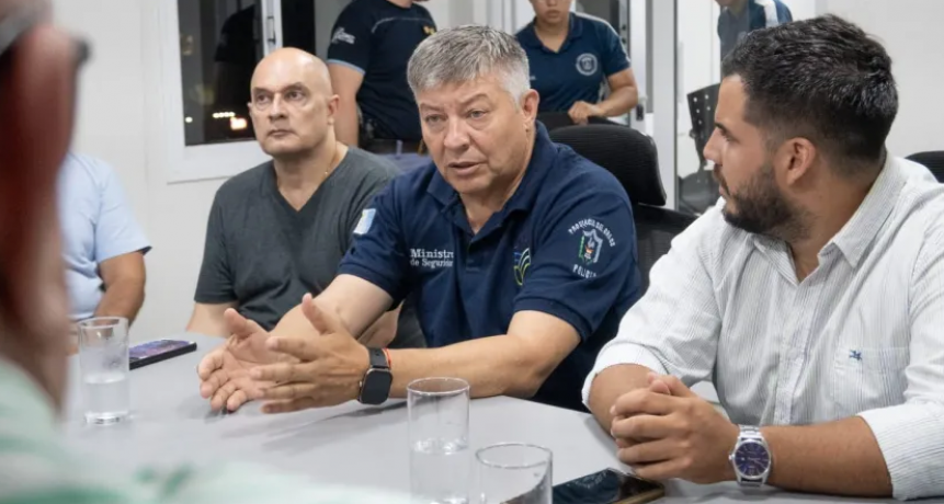 Matkovich recibi&oacute; a comerciantes para reforzar la prevenci&oacute;n del delito