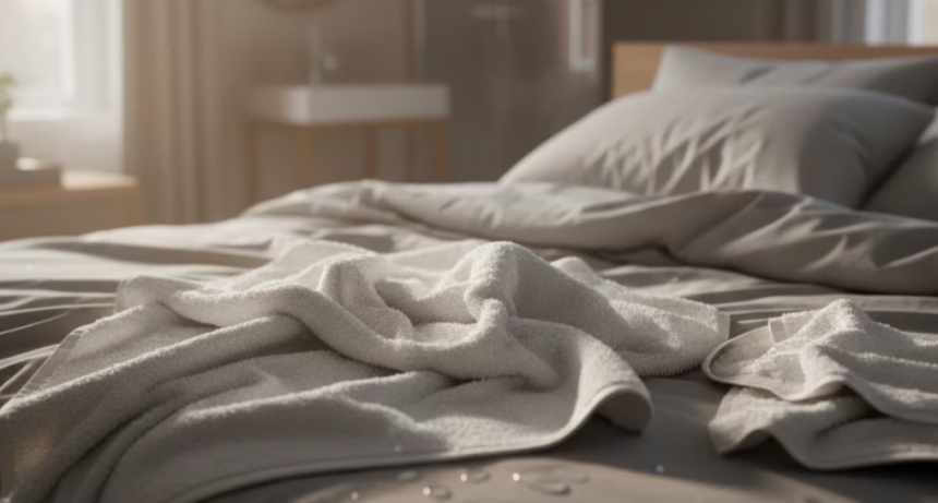 Qu&eacute; significa dejar siempre la toalla usada arriba de la cama despu&eacute;s de ba&ntilde;arse, seg&uacute;n la psicolog&iacute;a