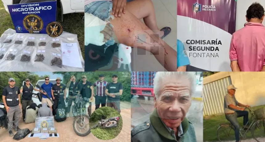 Violencia, operativos narco y la b&uacute;squeda de Bernab&eacute; marcaron el fin de semana en el Chaco