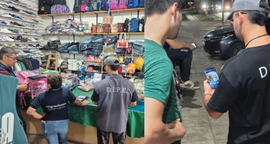 Refuerzan controles migratorios en cinco localidades del interior provincial