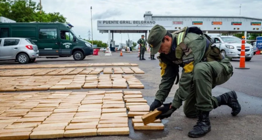 Confirman la prisi&oacute;n preventiva para el narco-camionero capturado una tonelada de marihuana