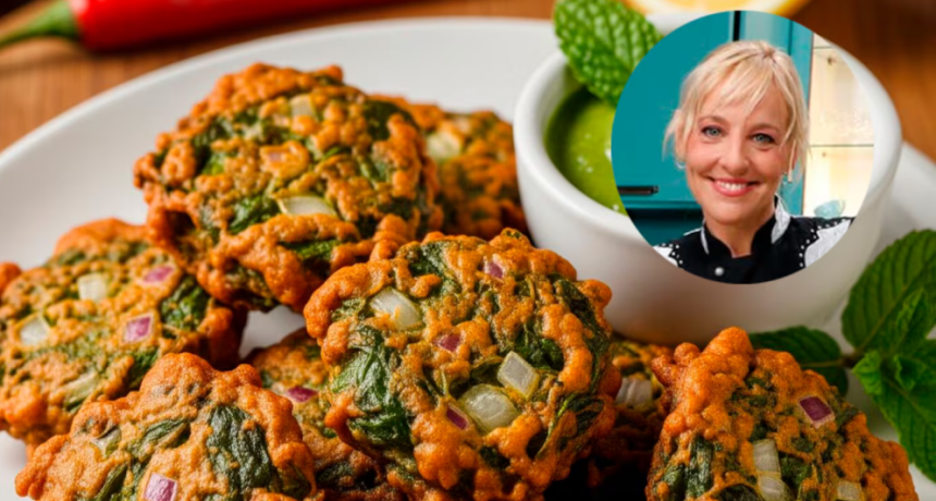 La receta de bu&ntilde;uelos de acelga de Jimena Monteverde que conquist&oacute; al p&uacute;blico con un truco inesperado