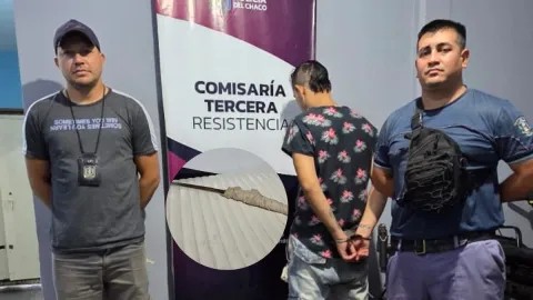 Apu&ntilde;al&oacute; a un hombre en Villa Ercilia y se dio a la fuga, termin&oacute; detenido