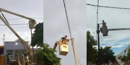El municipio de Corzuela avanza con la reposici&oacute;n de luminarias para fortalecer la seguridad  