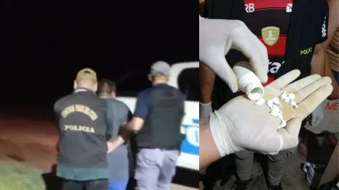 Las Garcitas: tras un allanamiento, detienen a conocido vendedor de drogas