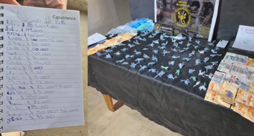 Ten&iacute;a prisi&oacute;n domiciliaria y como "changa" vend&iacute;a droga al menudeo