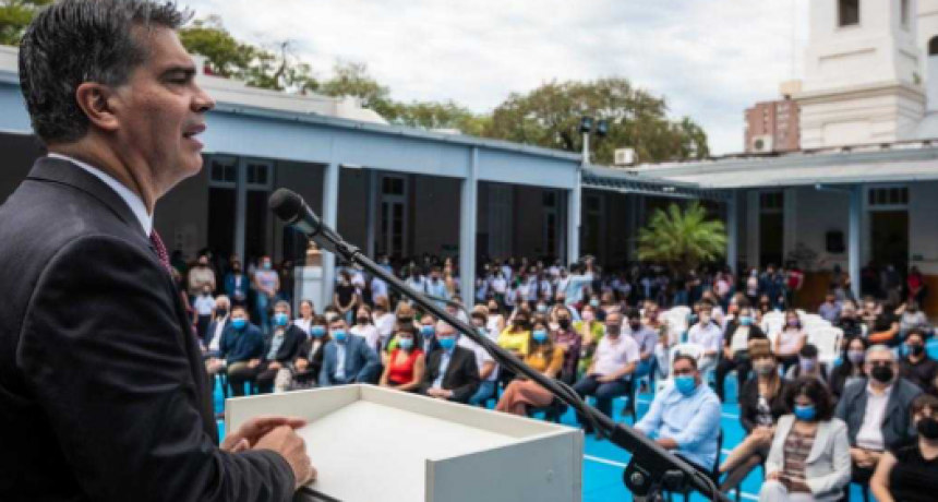 Jorge Capitanich destac&oacute; y agradeci&oacute; a toda la comunidad educativa porque "es un esfuerzo de construcci&oacute;n colectiva&ldquo;