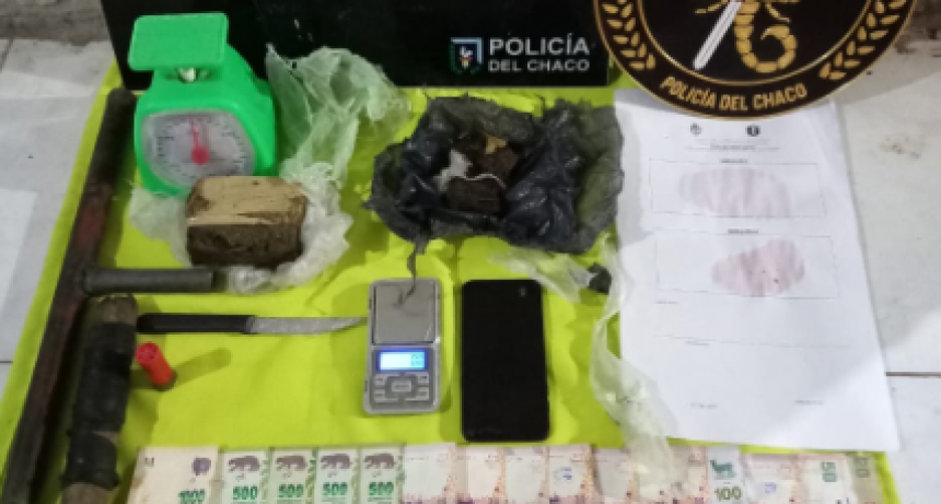 Su casa funcionaba como &ldquo;kiosco narco&rdquo; y lo allanaron: secuestraron hasta un arma &ldquo;tumbera&rdquo;