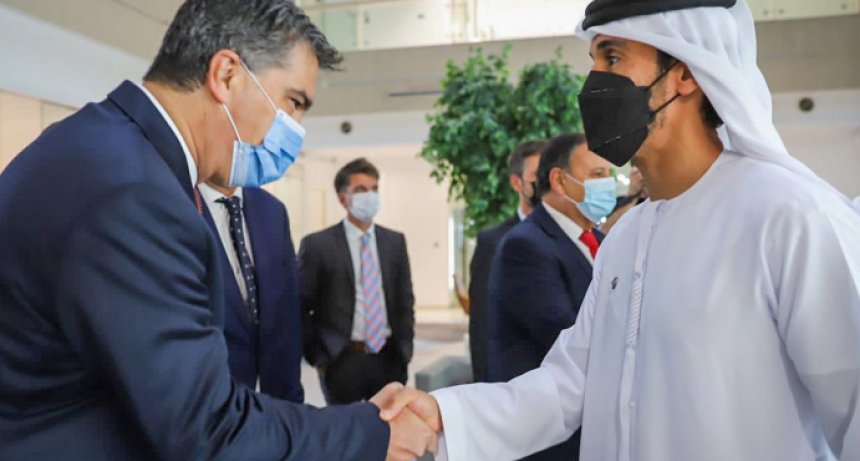 Jorge Capitanich en Dubai: &ldquo;Est&aacute;n muy interesados en Argentina&rdquo;, dijo y adelant&oacute; que avanzan en inversiones para el Norte Grande