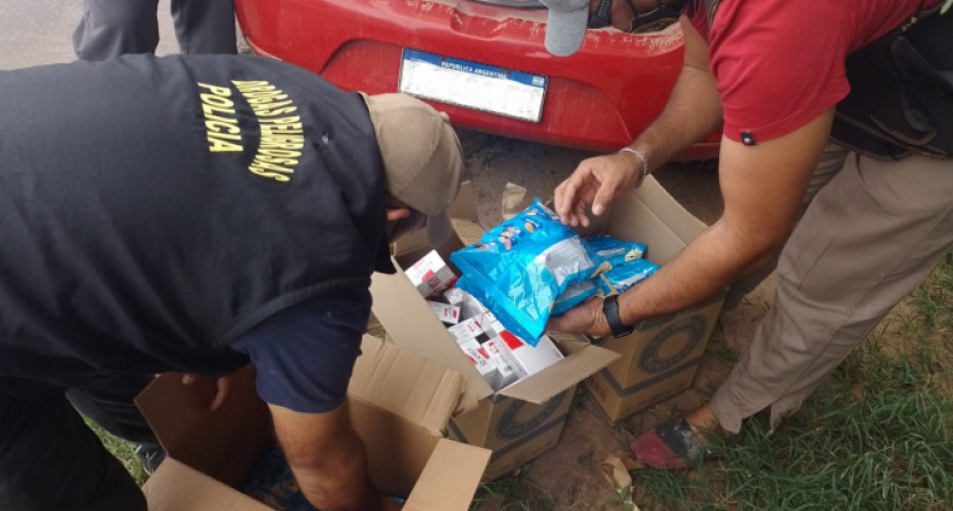 M&aacute;s de 11 gramos de coca&iacute;na y una carga de cigarrillos ilegales, secuestrados en controles policiales