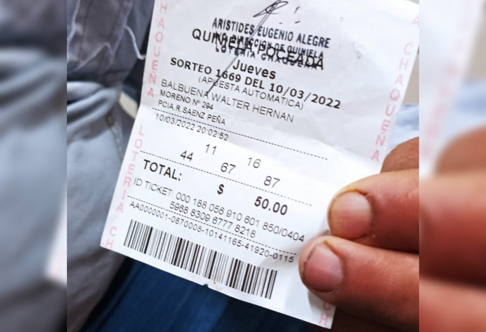 Un alba&ntilde;il se llev&oacute; m&aacute;s de 22 millones de pesos de la Poceada: "Quiero abrir mi propio taller metal&uacute;rgico"