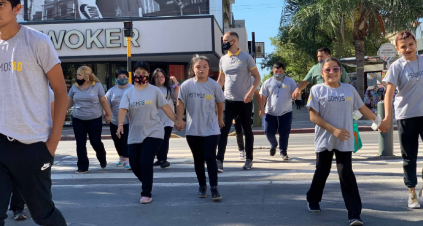 El Municipio de Resistencia conmemor&oacute; el D&iacute;a Mundial del S&iacute;ndrome de Down en la Peatonal