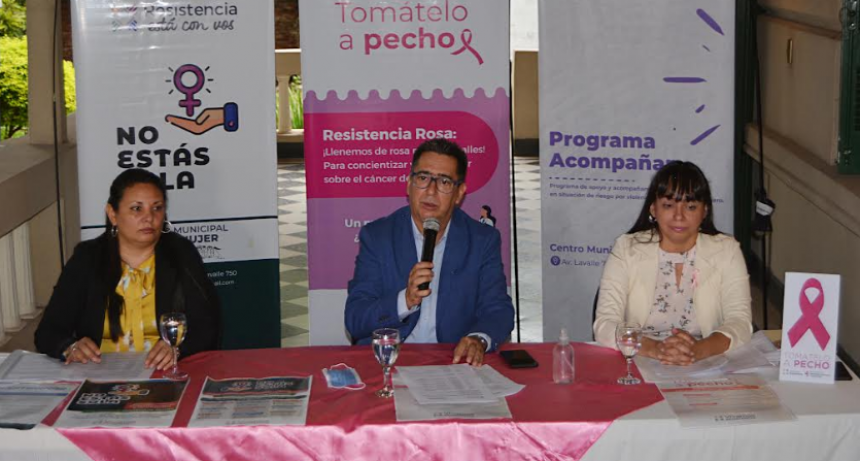 Gustavo Mart&iacute;nez  present&oacute; la agenda anual de los Programas Tom&aacute;telo a  Pecho, No Est&aacute;s Sola y Acompa&ntilde;ar