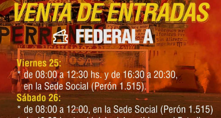 Sarmiento puso a la venta las entradas para su debut: precios, d&iacute;as, lugares y horarios de venta