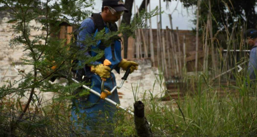 Saneamiento Ambiental: el Equipo H&aacute;bitat intervino en puntos estrat&eacute;gicos del &aacute;rea metropolitana de la cuidad