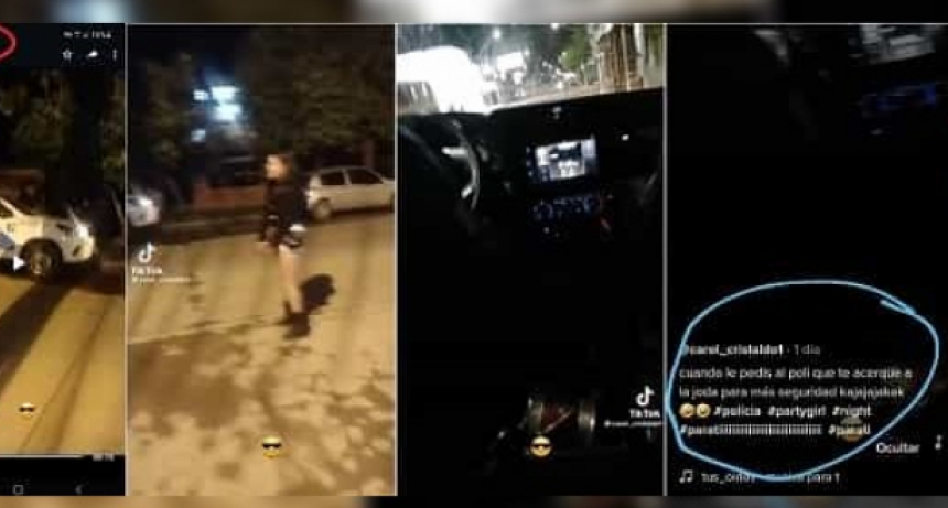 Ins&oacute;lito: investigan a un agente policial que habr&iacute;a pasado a buscar a una joven en un patrullero y la habr&iacute;a llevado a un boliche