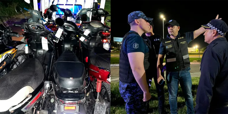 Fuerte operativo "antiwheeleros": secuestran m&aacute;s de 70 motos y detectan 20 alcoholemias positivas 