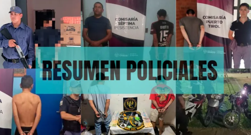 Fin de semana de violencia, contrabando y operativos policiales en el Chaco