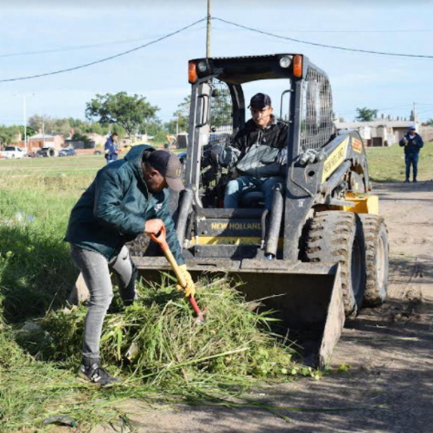 Resistencia realiz&oacute; un saneamiento ambiental e h&iacute;drico en el Gran Toba