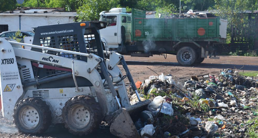 Se erradic&oacute; un minibasural en el Barrio el Timb&oacute; y solicit&oacute; a la comunidad que colabore manteniendo limpios los espacios p&uacute;blicos