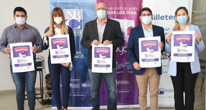 Nuevo Banco del Chaco present&oacute; la promoci&oacute;n Aniversario de Barranqueras