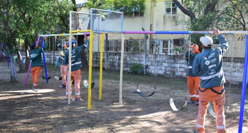 &ldquo;Esfuerzo Compartido&rdquo;: se realizaron reparaciones en el Jard&iacute;n de Infantes 58 del Provincias Unidas