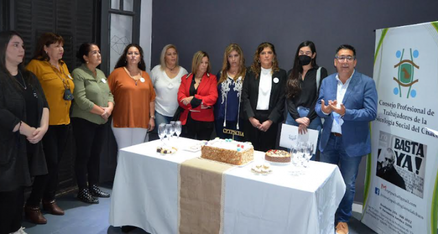 Gustavo Mart&iacute;nez particip&oacute; de la inauguraci&oacute;n de la Sede del Consejo Profesional de Trabajadores de la Psicolog&iacute;a Social del Chaco