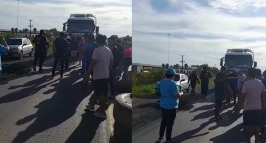 Cortes en la Ruta Nacional N&deg;11: movimientos sociales piden viviendas, trabajo y seguridad