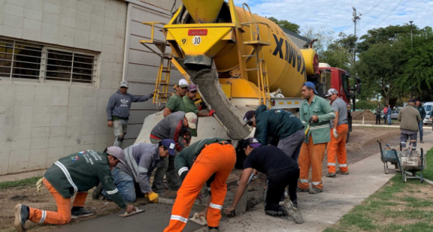 Resistencia inici&oacute; los trabajos de mejoramiento del Domo del Centenario para recibir la Bienal