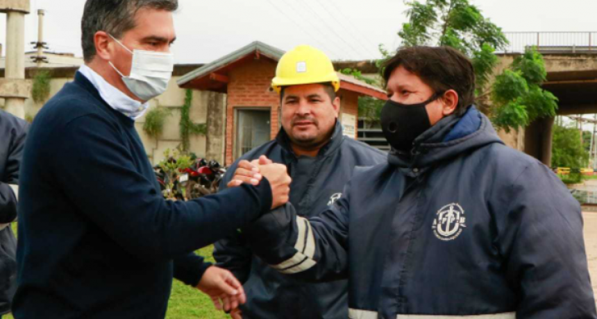 Jorge Capitanich habilit&oacute; una nueva balanza mec&aacute;nica para el acceso de camiones al Puerto de Barranqueras