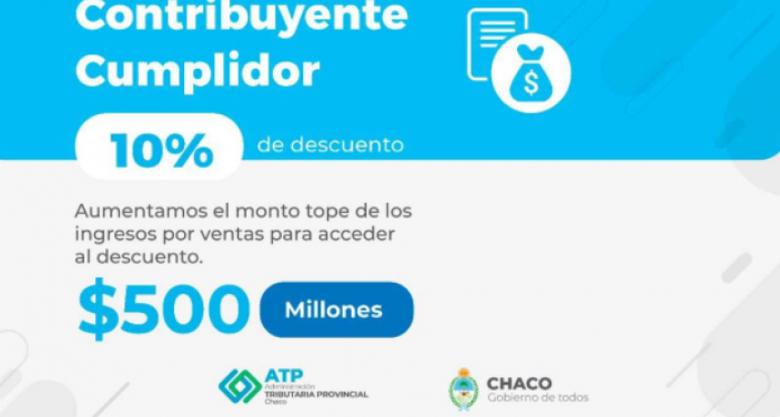 ATP actualiz&oacute; el monto para acceder al r&eacute;gimen de incentivo al cumplimiento fiscal