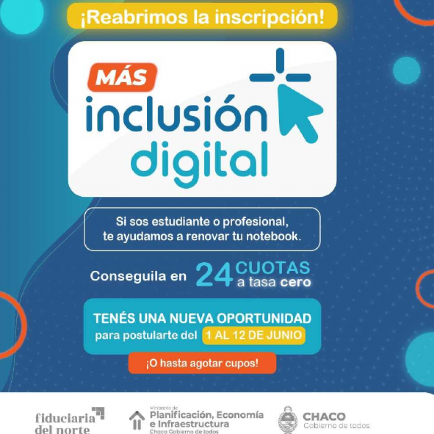 Este mi&eacute;rcoles inicia una nueva etapa del programa "M&aacute;s Inclusi&oacute;n Digital&rdquo;